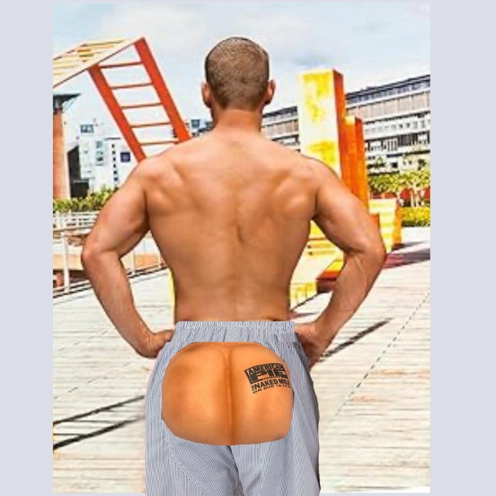 American Pie 2 The Naked Mile Butt Cheek Boxers